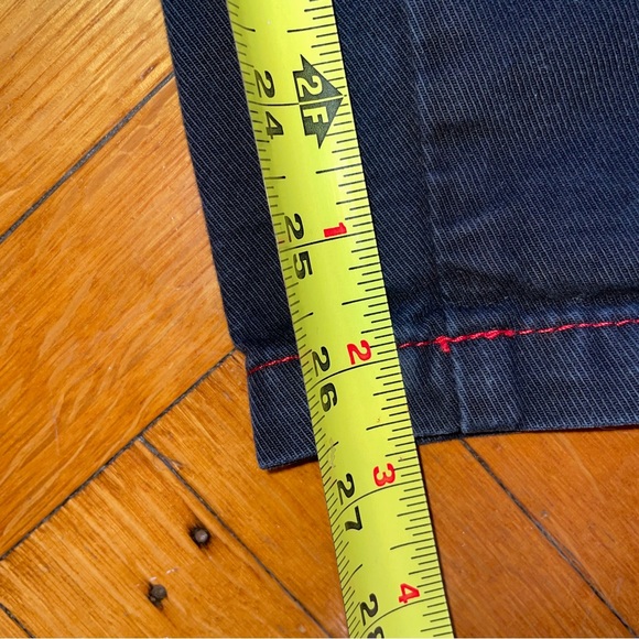 Topman Black TaperedJoggers Red Stitching SZ Small - Picture 9 of 10